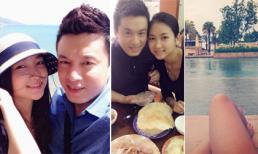 Lam Trường và Yến Phương đi nghỉ lãng mạn ở Đà Nẵng