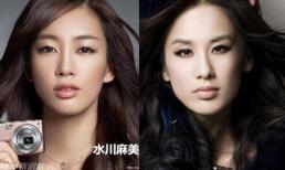 Loạt mỹ nhân Hoa - Nhật giống nhau như 'chị em sinh đôi'