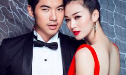 Khánh My kiêu sa khoe lưng trần với váy dạ hội cùng Trương Nam Thành