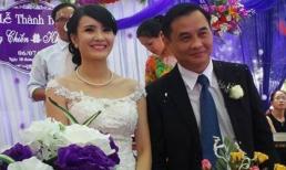 Em gái Công Vinh rạng rỡ bên chồng trong ngày cưới