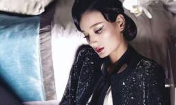 Lê Thúy quý phái và gợi cảm với gam màu trầm