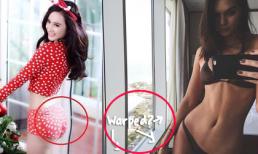 Em gái Kim bị soi photoshop méo cửa như Angela Phương Trinh