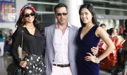 'Hoa hậu Thế giới 2011' Ivian Sarcos cùng chồng đến Việt Nam