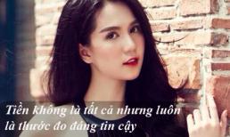 Ngọc Trinh lại có phát ngôn mới về tiền gây chú ý