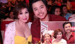 Người tình U60 thắm thiết cùng Vũ Hoàng Việt đi xem ca nhạc