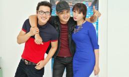 Hà Trí Quang 'tháp tùng' Trương Hải Vân đến ủng hộ Minh Luân