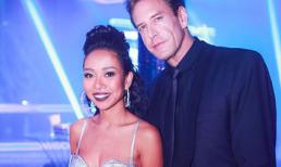 Thảo Trang gợi cảm dự tiệc cùng bạn trai ngoại quốc