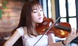 Cô gái xinh đẹp cover “Chắc ai đó sẽ về” bằng violin