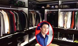 Dương Triệu Vũ khoe tủ đồ đáng ngưỡng mộ