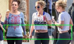 Britney Spears bất ngờ khoe bụng phẳng lỳ không chút mỡ thừa