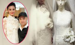 Hé lộ chiếc váy cưới thứ hai của Lê Thuý