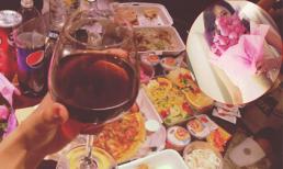 T-ara khoe tiệc pizza đêm trong khách sạn TP.HCM