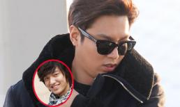 Lee Min Ho lộ rõ gương mặt béo ú ở sân bay