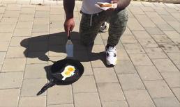 Nghệ thuật tráng trứng không cần bếp