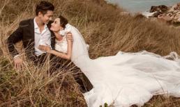 Trọn bộ ảnh cưới siêu lãng mạn của Lê Thúy 