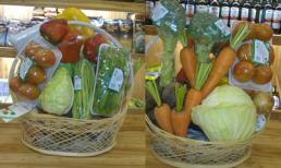 Rau củ quả “lên đời” thành quà Tết