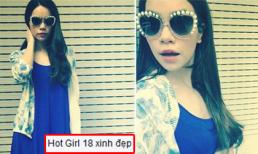 Hà Hồ được khen xinh đẹp như hot girl 18 tuổi