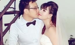 Sao Mai Bùi Lê Mận tung ảnh cưới lung linh với chú rể kém tuổi