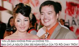 Danh hài Thúy Nga tố chồng vay 7,5 tỷ và bỏ trốn