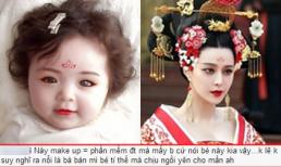 Fans tranh cãi ảnh Cadie hóa trang thành Võ Tắc Thiên