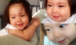 Cận nụ cười đẹp như thiên thần của con gái Đoan Trang