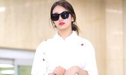 Suzy (Miss A) sành điệu với thời trang sân bay