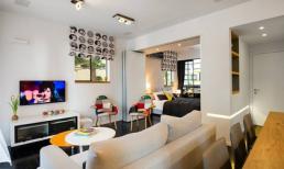 Căn hộ 46m² đẹp mê hồn với sự nổi loạn của màu sắc