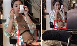 Hà Tăng bất ngờ để lộ ảnh bụng bầu 5 tháng