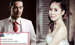 Quách Ngọc Ngoan chọn cách 'phớt lờ' vợ cũ giữa 'bão scandal'