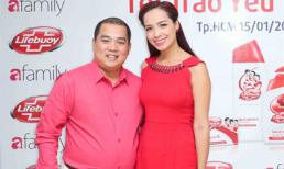 Thúy Hạnh - Minh Khang tay trong tay tại buổi Hội thảo “Tết trao yêu thương”