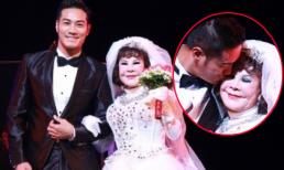 'Thảm họa thẩm mỹ' U90 làm đám cưới với trai trẻ trên sân khấu