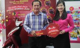 Niềm vui ngập tràn trong lễ rút thăm trúng thưởng 'Du xuân thỏa thích, trúng Honda Lead'
