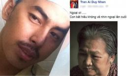Duy Nhân đau buồn vì bà ngoại đột ngột qua đời