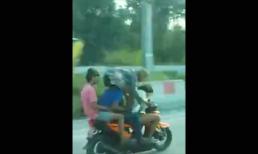 Tài xế trẻ giỡn mặt với tử thần