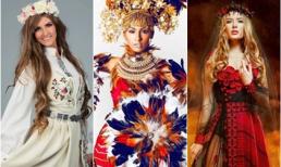 Mãn nhãn với trang phục dân tộc Hoa hậu Hoàn vũ 2014