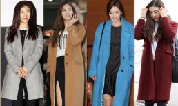 Mỹ nhân Hàn đẹp ngọt ngào với áo choàng