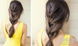 10 kiểu tết tóc đuôi ngựa cực đẹp cho bạn gái du xuân