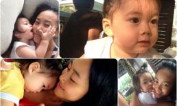 Con gái Đoan Trang đã biết nhõng nhẽo và gọi mẹ