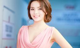 Hoa hậu Kỳ Duyên đẹp tinh khôi với đầm hồng nữ tính