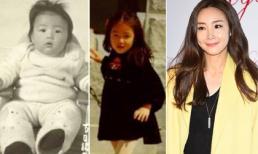 Tiết lộ loạt ảnh thời thơ ấu dễ thương của Choi Ji Woo 
