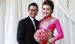 Á hậu Ái Châu rạng rỡ bên Huỳnh Đông trong đám cưới ở miền Tây