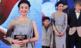 'Dương Thục Phi' quê mùa với váy xỉn màu 'sến sẩm'