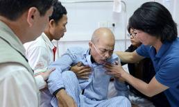 Nghệ sĩ Hán Văn Tình ho dữ dội sau khi hút dịch ở phổi