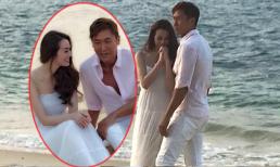 Khánh My tình tứ bên biển với sao TVB Mã Đức Chung 