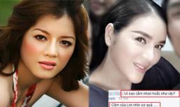 Lý Nhã Kỳ bị nghi 'dao kéo' vì lộ cằm nhọn hoắt đáng sợ