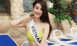 'Siêu mẫu Quốc tế 2015': Phan Hà Phương nóng bỏng với áo tắm