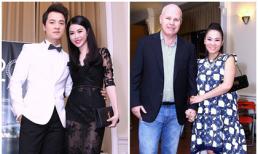 'Bà bầu' Thu Minh 'đọ' sắc với vợ Đăng Khôi tại sự kiện