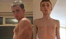  9X gầy trơ xương, nặng 38 kg quyết tâm có thân hình 6 múi