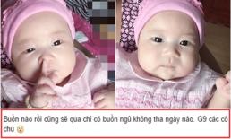 Con gái Lý Hải buồn ngủ vẫn vô cùng đáng yêu