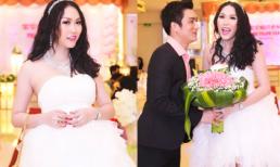 Phi Thanh Vân hóa 'cô dâu' xinh đẹp bên chồng sắp cưới